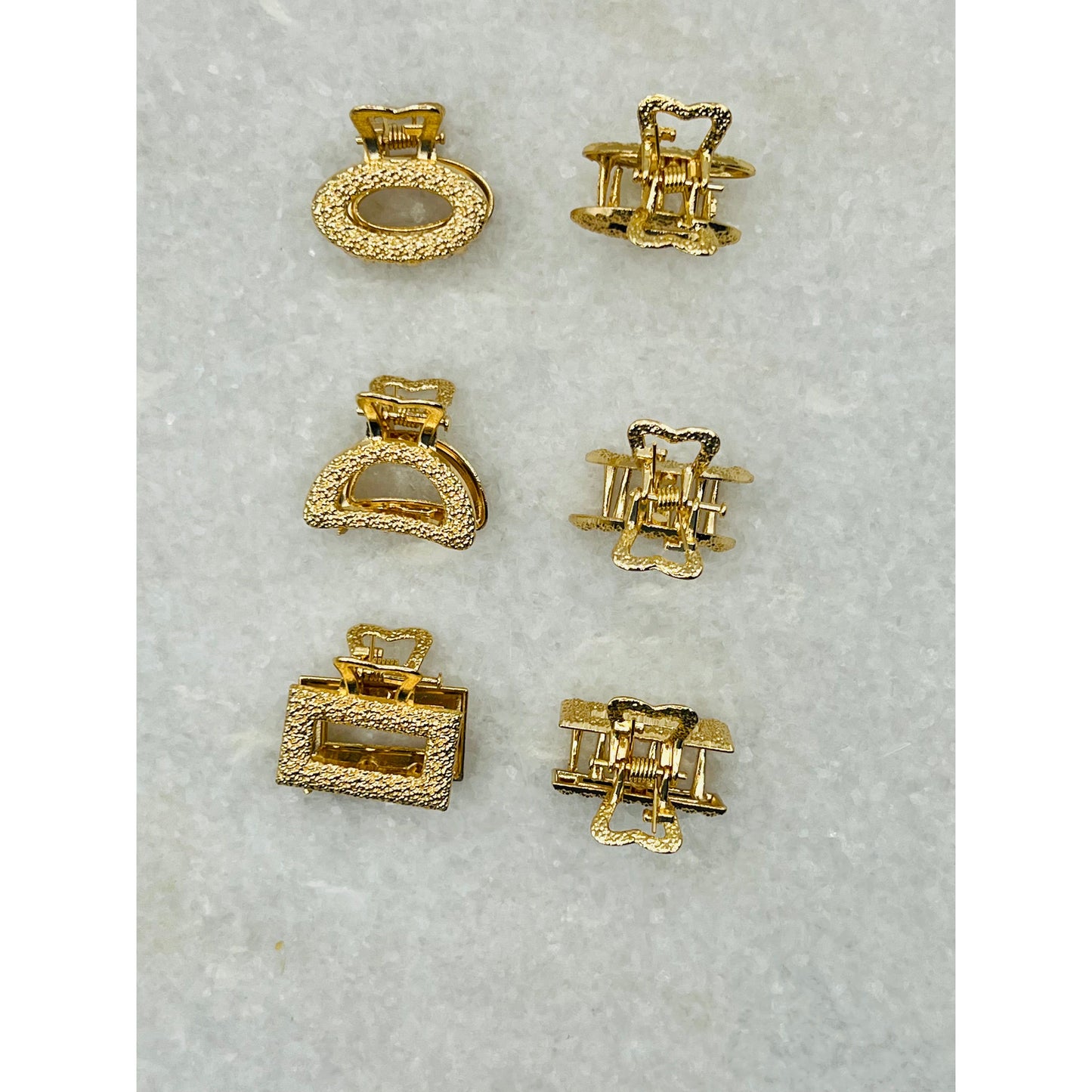 Glam Textured Mini Hair Clip