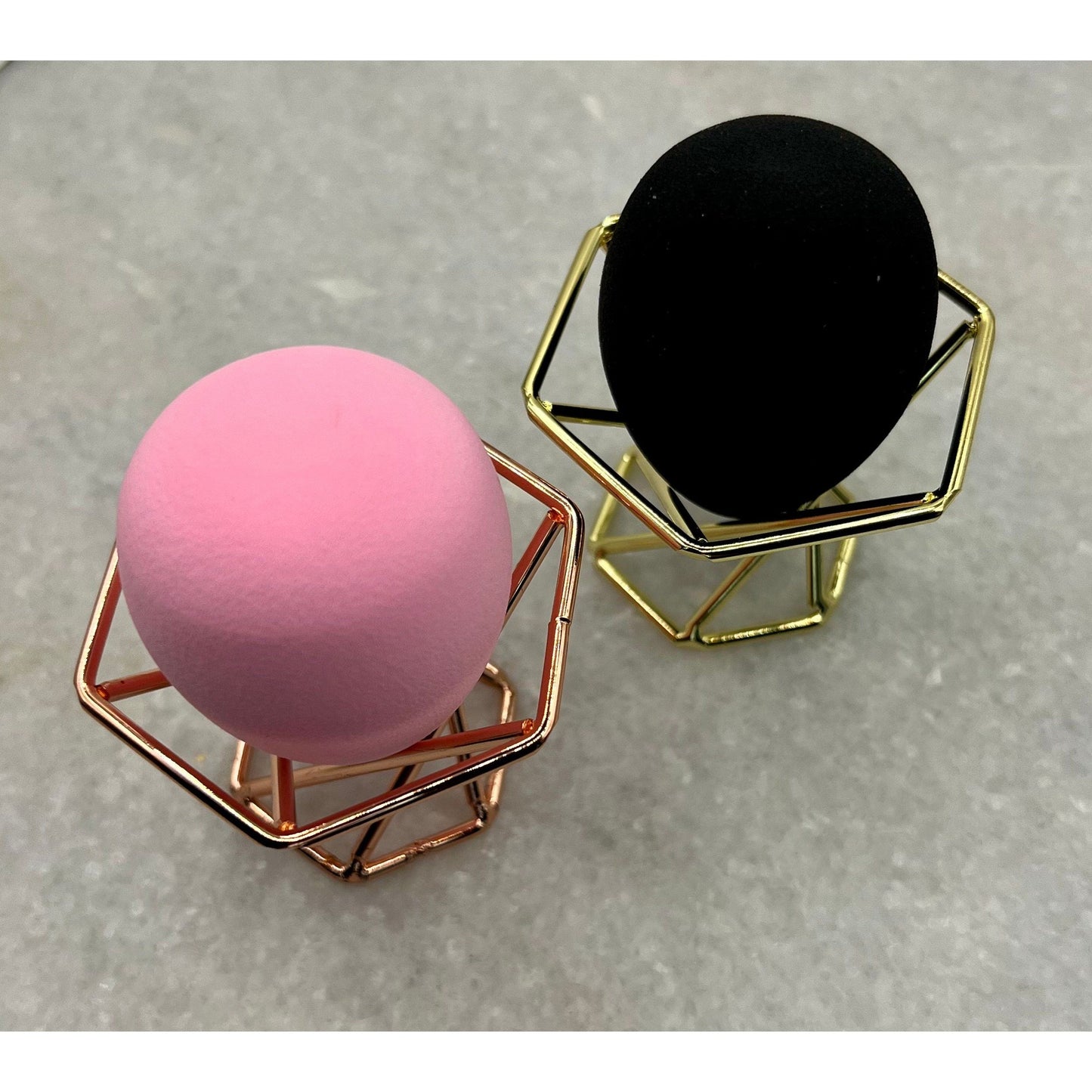 Modern Makeup Sponge Holder Set